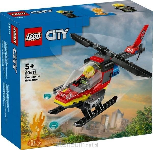 Klocki LEGO CITY Strażacki Helikopter Ratunkowy 85
