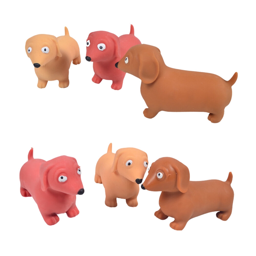 Gniotek Antystresowy Piesek Do Ściskania Brązowy B