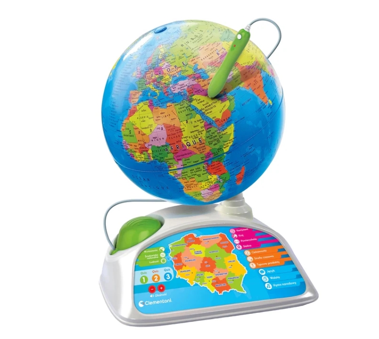 Interaktywny Edukacyjny Globus Eduglobus Clementon