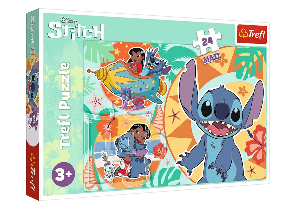 PUZZLE MAXI 24 Wesoły dzień Lilo_Stitch 14365
