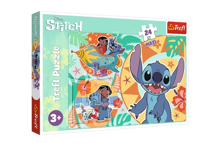 PUZZLE MAXI 24 Wesoły dzień Lilo_Stitch 14365