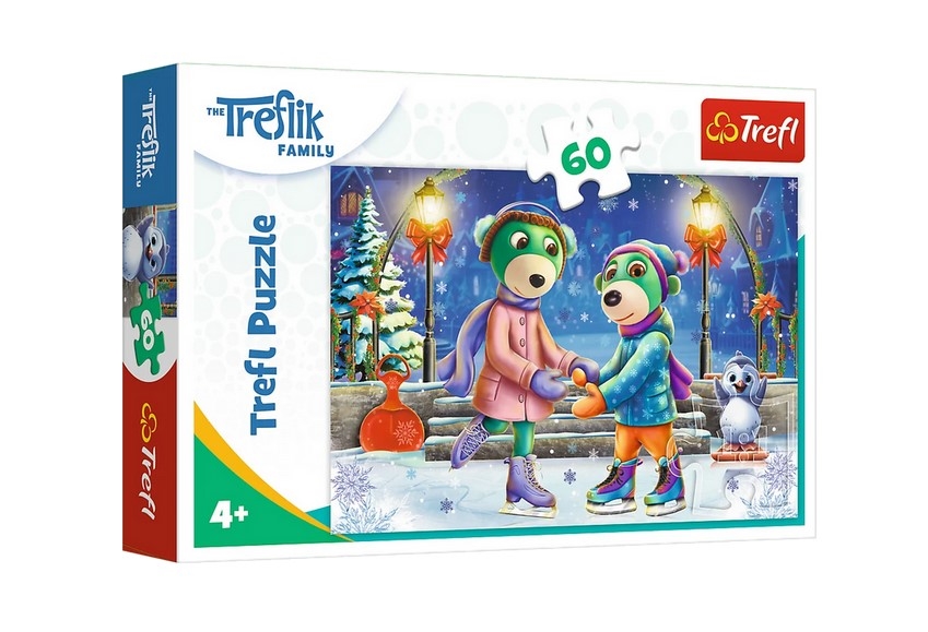 Puzzle 60 el. Zima U Treflików Trefl 17383