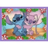 Puzzle - 4w1 - Szalony dzień Lilo and Stitch - Dis