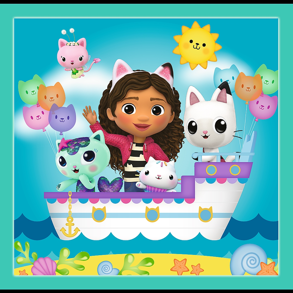 PUZZLE 3w1 Aktywności Gabi 34871