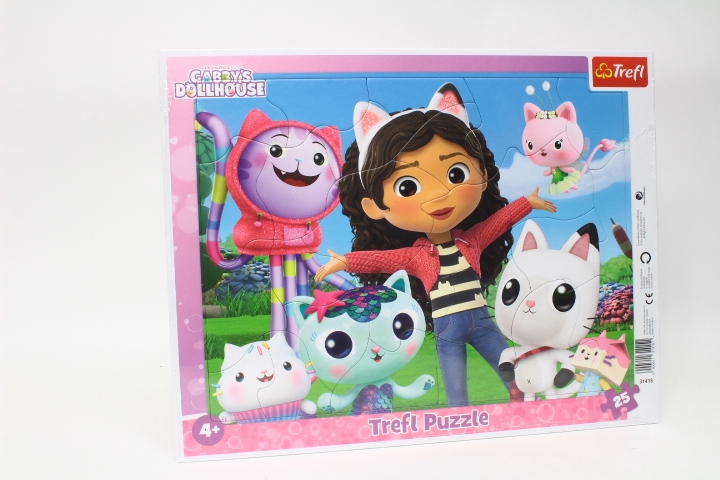 PUZZLE Ramkowe 25 Poznaj Gabi/Univ.Gabbys 31415