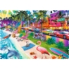 PUZZLE 600 Crazy Shapes Plaża w Miami 11132
