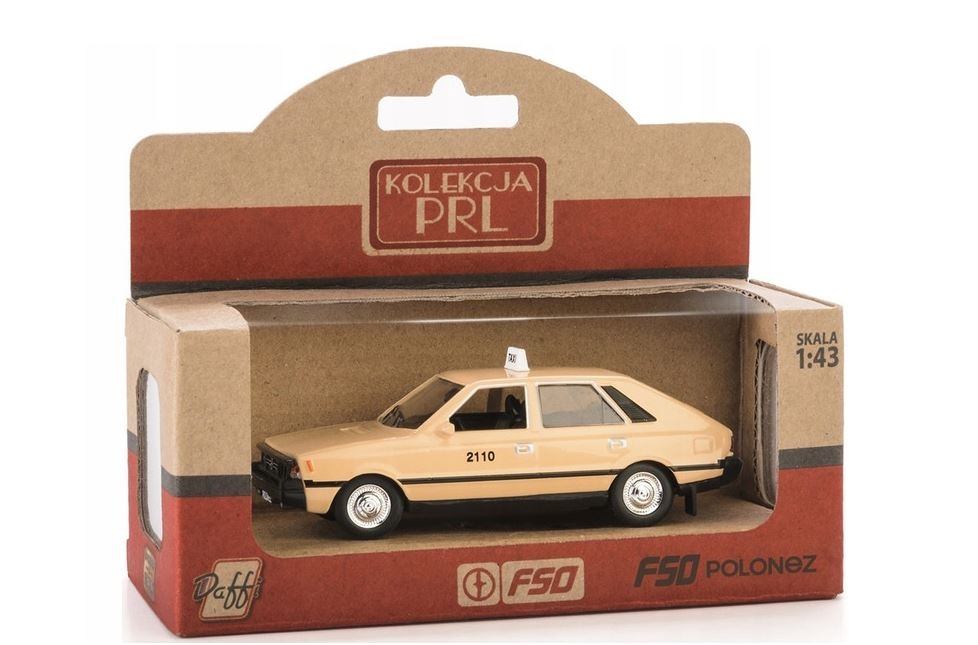 Model PRL FSO Polonez TAXI beżowy K-583 15835