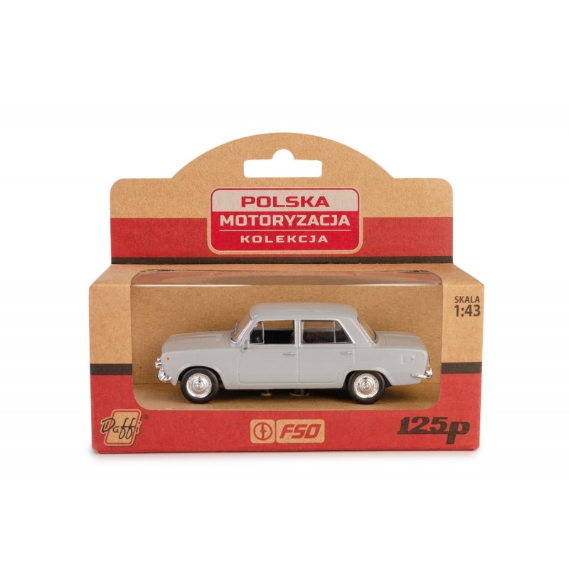Model PRL Fiat 125p popielaty K-587 15873