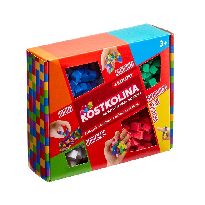 Kostkolina red 4 kolory 31478