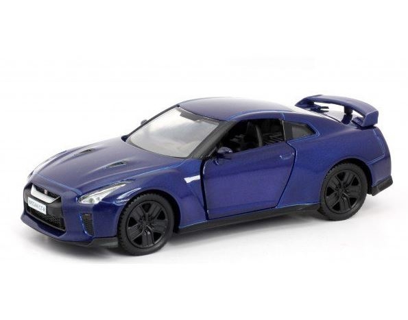 Model RMZ Nissan GT-R blue K-858 18584