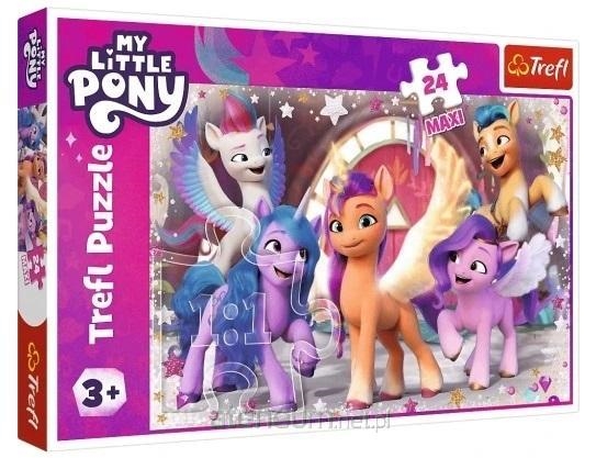 PUZZLE MAXI 24 Wesoły dzień kucyków MLP 14355