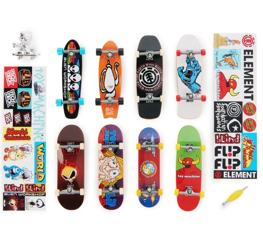 SPIN Tech Deck zest deskorolek 8szt 6067138