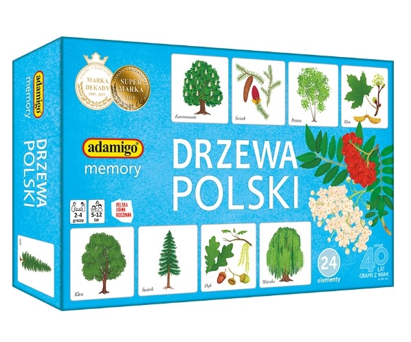 Drzewa Polski Gra memory 07882