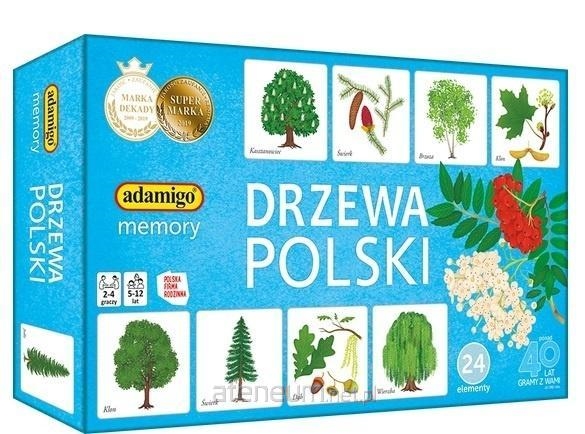 Drzewa Polski Gra memory 07882