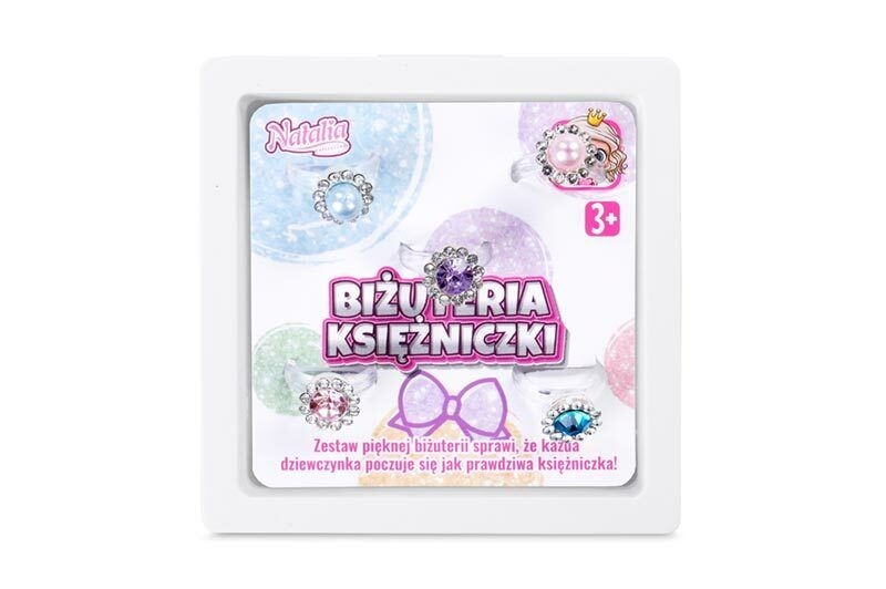 Biżuteria księżniczki Natalia 9szt/disp 136528
