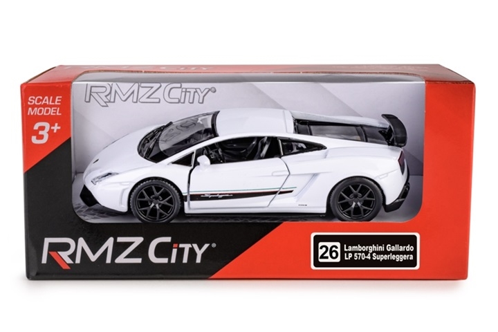Model RMZ Lamborgh.LP570-4 Gallardo wh K-134 11349