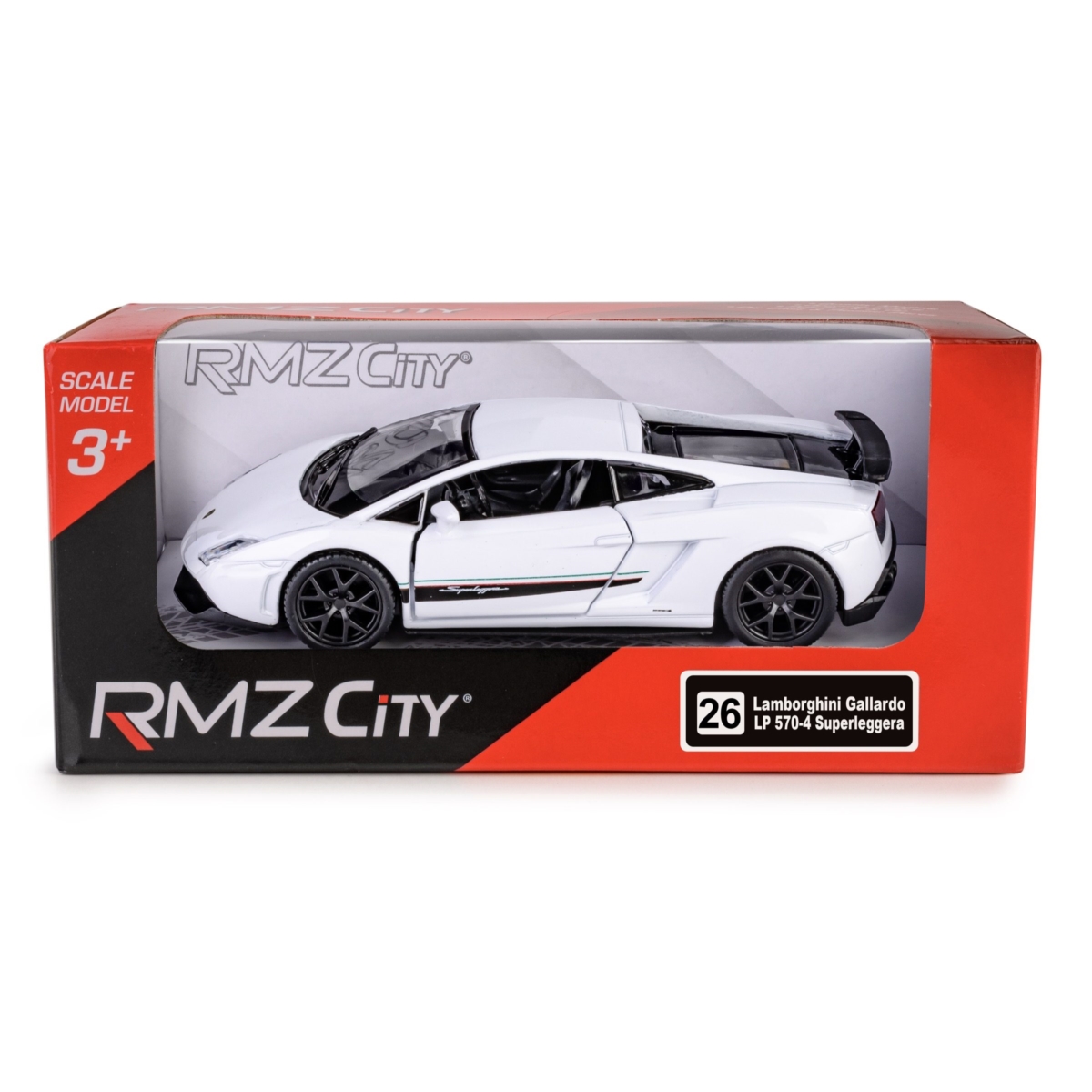 Model RMZ Lamborgh.LP570-4 Gallardo wh K-134 11349