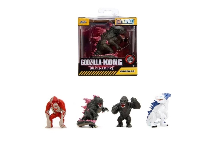 JADA Godzilla figurki metalowe 6,5cm 325-0001