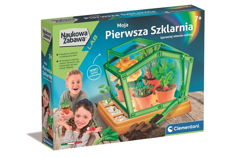 CLE Naukowa zabawa Moja pierwsza szklarnia 50861