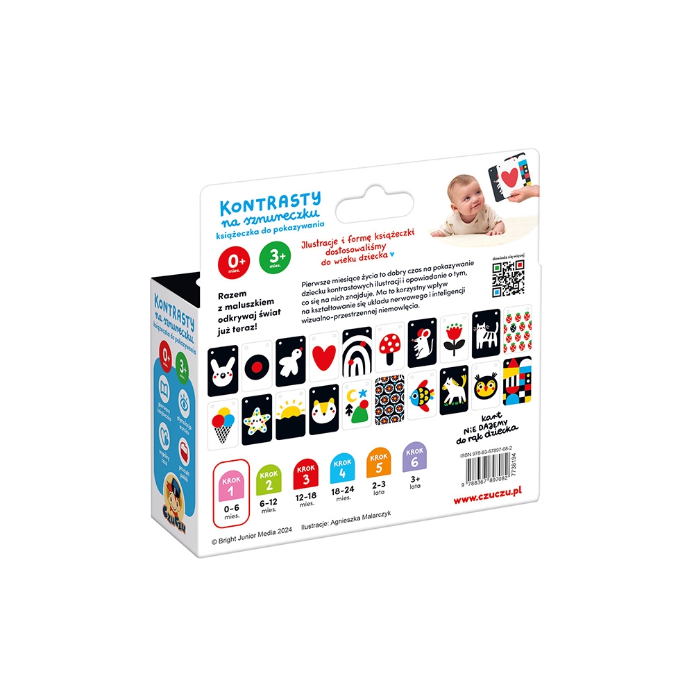 CzuCzu Kontrasty n/sznur.0-3m Książ.d/pokaz.97082