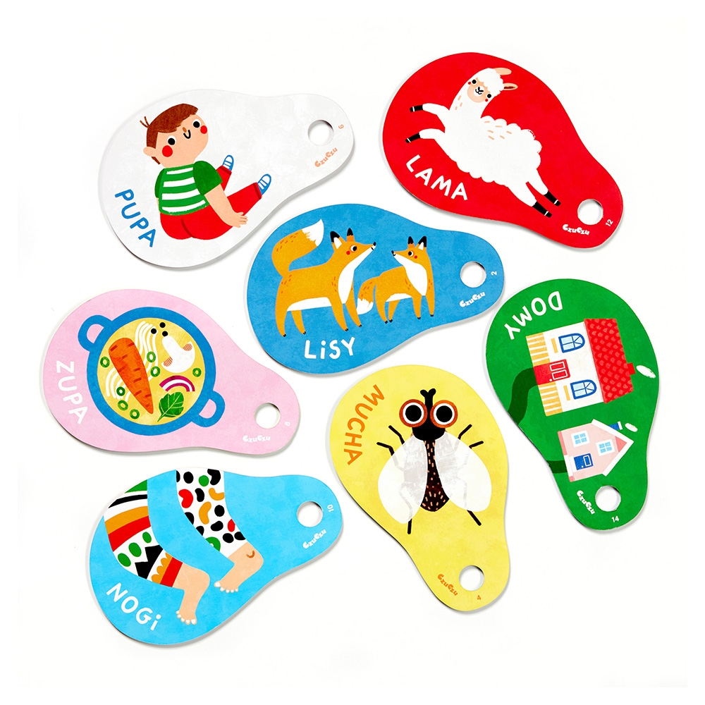 CzuCzu Moje pierwsze słowa 12m+ książ.n/kół.97105