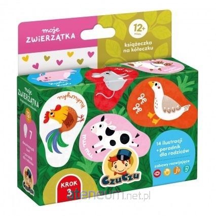 CzuCzu Moje zwierzątka 12m+ książ.n/kół.97112