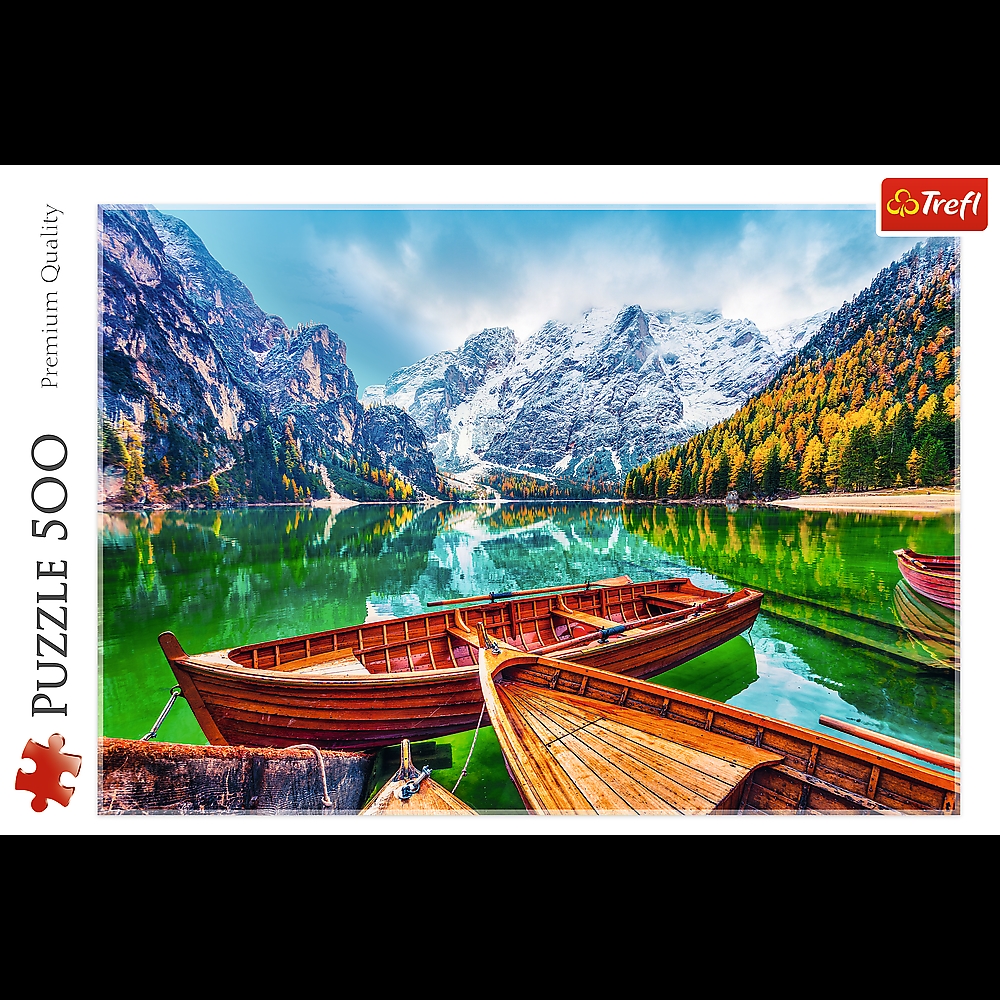 PUZZLE 500 Jezioro Braies,Włochy 37486