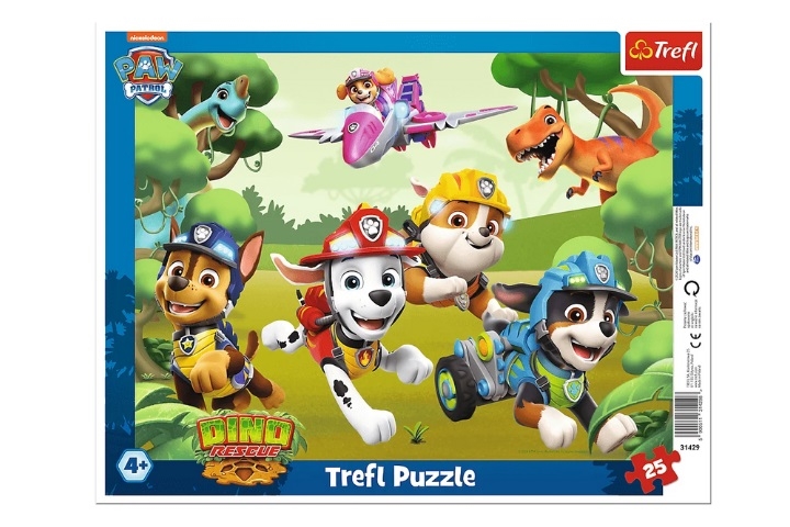 PUZZLE Ramkowe 25 Wyczynowe triki piesków 31429