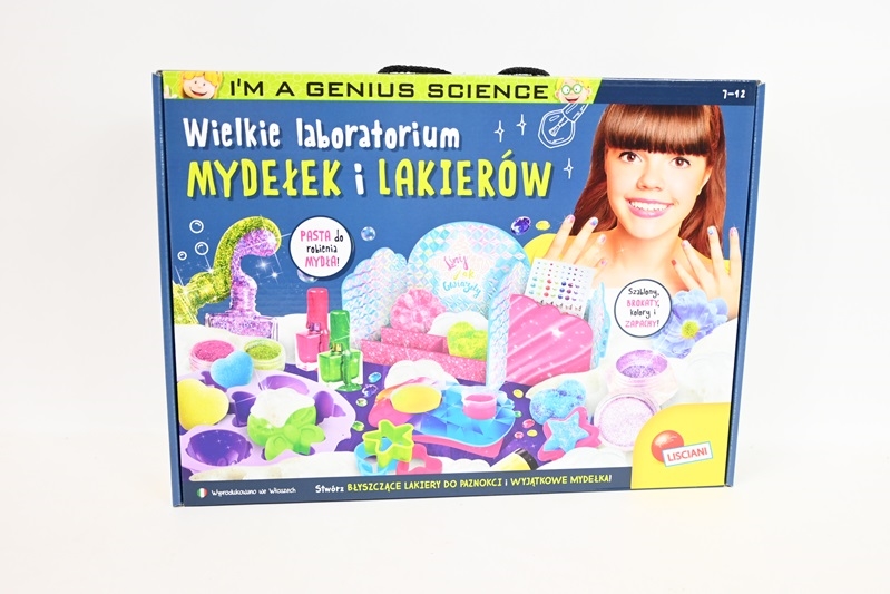 Lisciani wielkie laborat.mydełka/lakiery PL103133