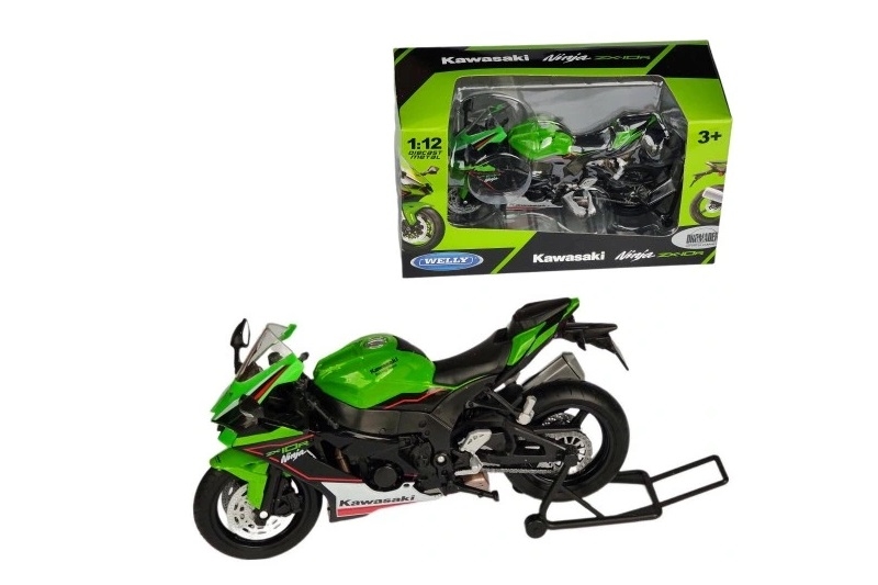 WELLY 1:12 motocykl Kawasaki Ninja ZX10R 62204