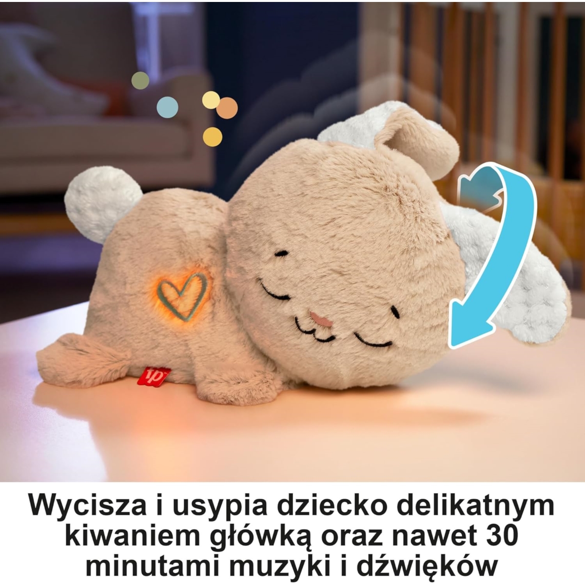 FP Śpiący króliczek usypiaczek HXG97 /2