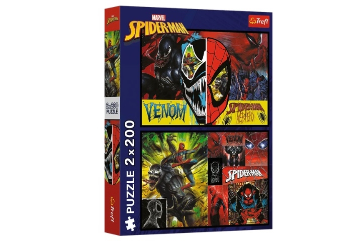 PUZZLE 2x200 Dzień i noc Spidermana 13314