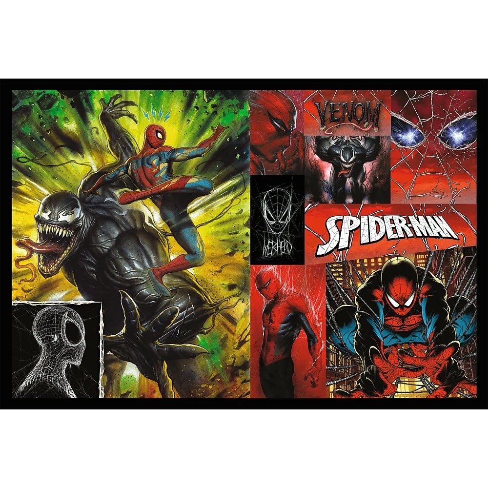PUZZLE 2x200 Dzień i noc Spidermana 13314