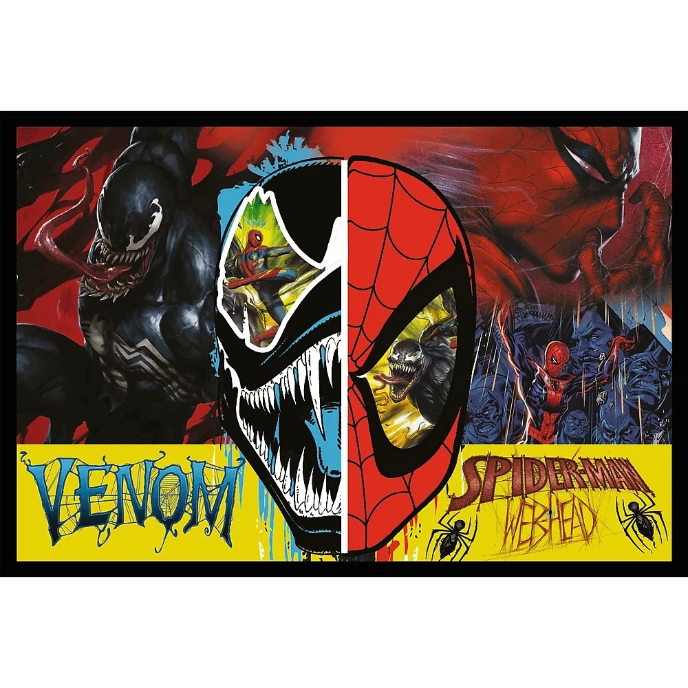 PUZZLE 2x200 Dzień i noc Spidermana 13314