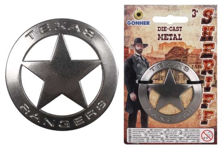 GONHER metalowa odznaka szeryfa 14/0 01407