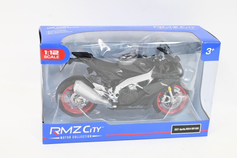 Model RMZ Hobby 1:12 ApriliaRSV4 black H-133 81338