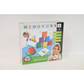 Montessori - gra edukacyjna memokubki 05952
