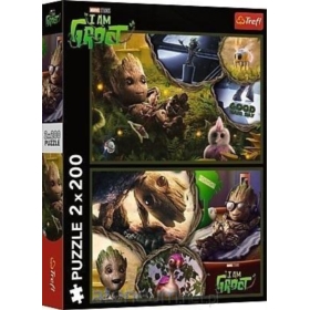 PUZZLE 2x200 Ja jestem Groot/ Guardians 13315