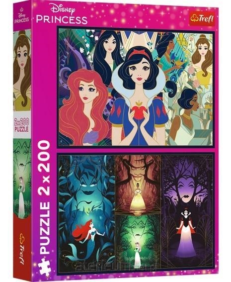 PUZZLE 2x200 Czarujące księżniczki/ Princess 13317