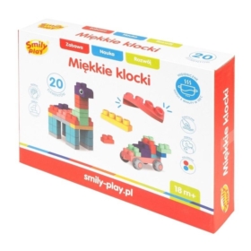 SMILY PLAY MIĘKKIE KLOCKI 20EL
