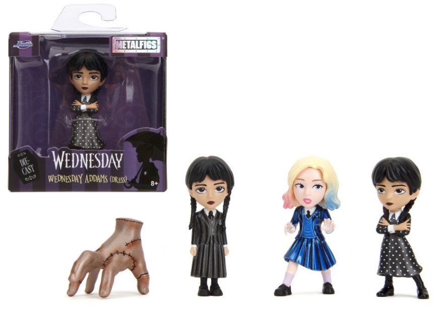 JADA Wednesday figurka metal 6,5cm 4wz 325-0003