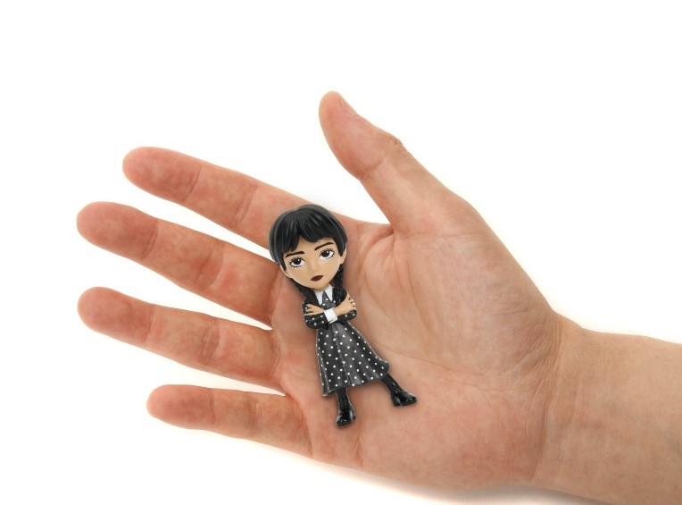 JADA Wednesday figurka metal 6,5cm 4wz 325-0003