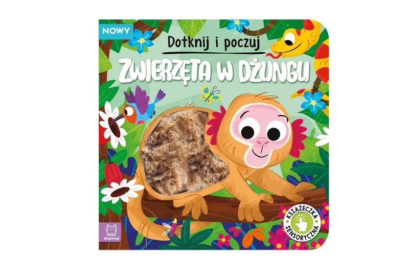 Dotknij i poczuj Zwierzęta w dżungli książ...40195