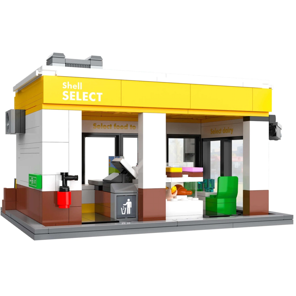 Cada klocki stacja Shell Select C66027W 30239