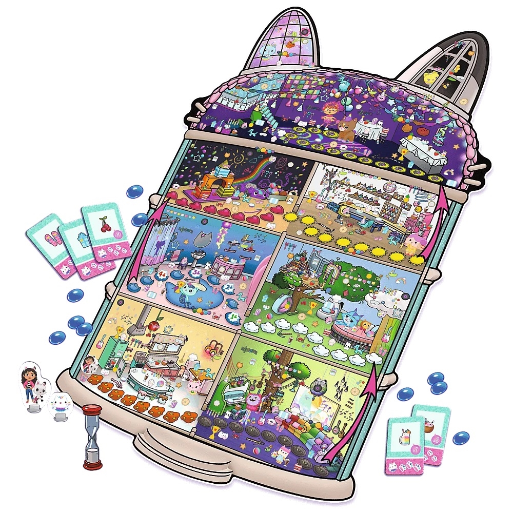 GRA Detektyw Miau Koci Domek Gabi 02695   8