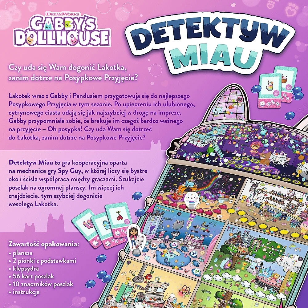 GRA Detektyw Miau Koci Domek Gabi 02695   8