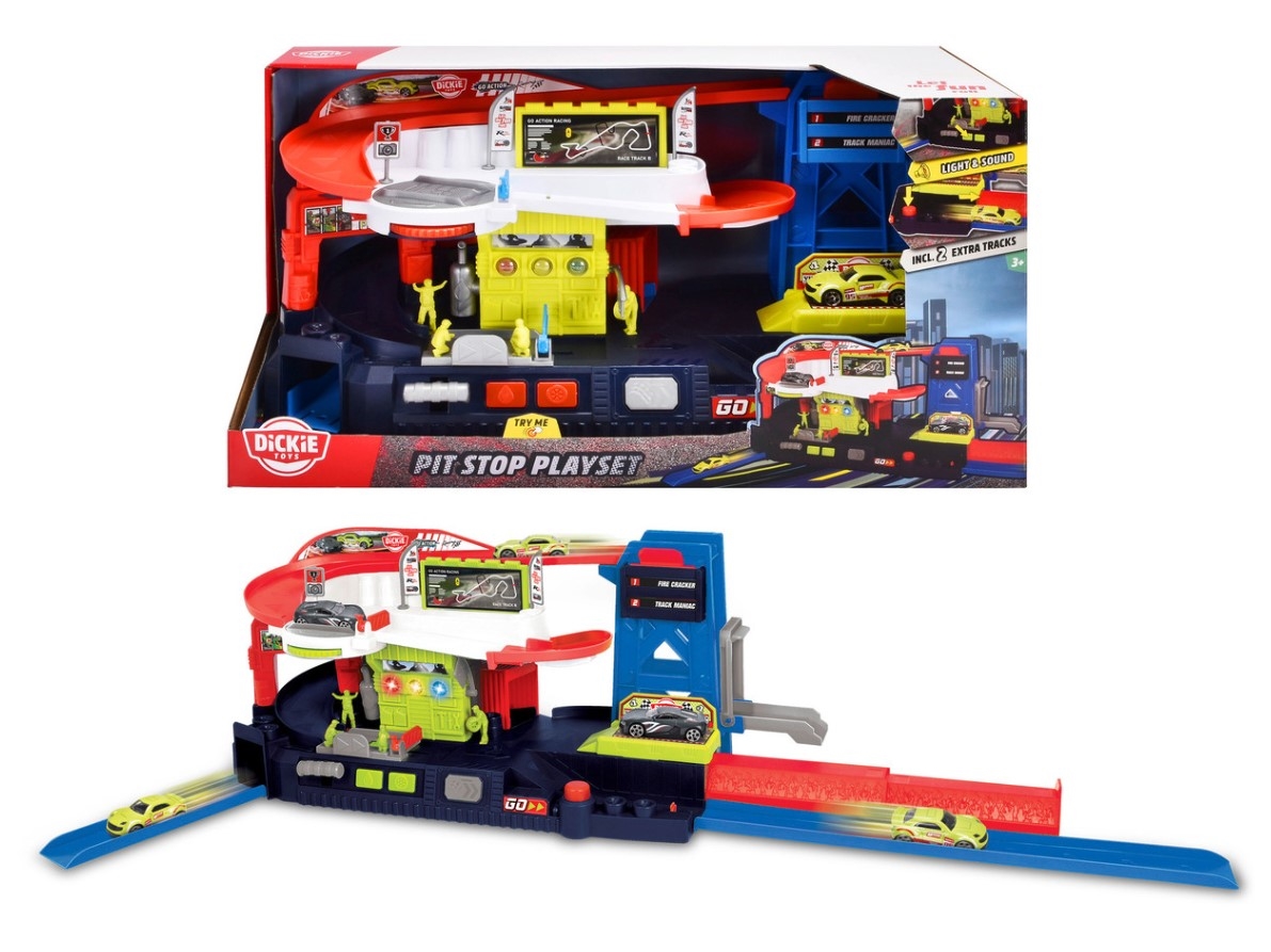 Dickie Pit stop zestaw św/dźw 333-8001