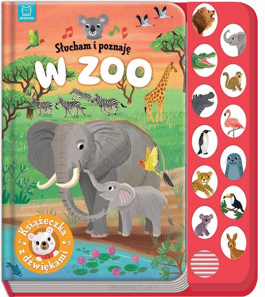 Słucham i poznaję W zoo Książeczka z dźw.. 38788