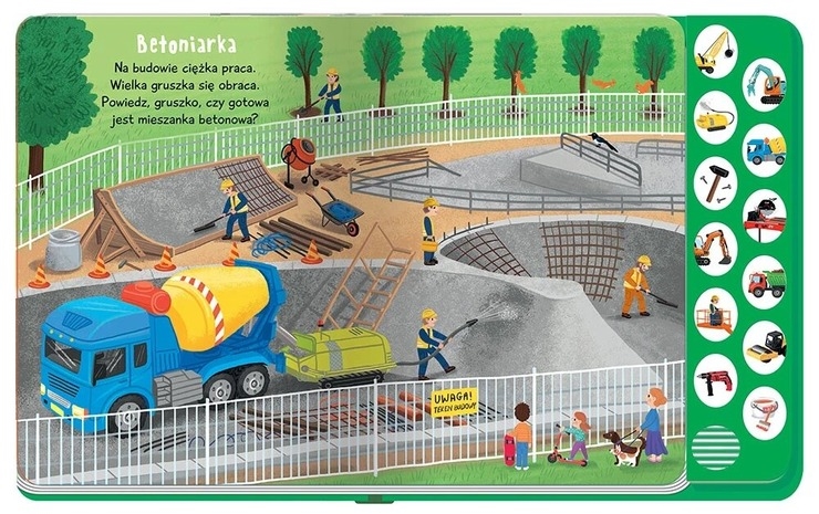 Słucham i poznaję Na budowie Książ.z dźw... 38795