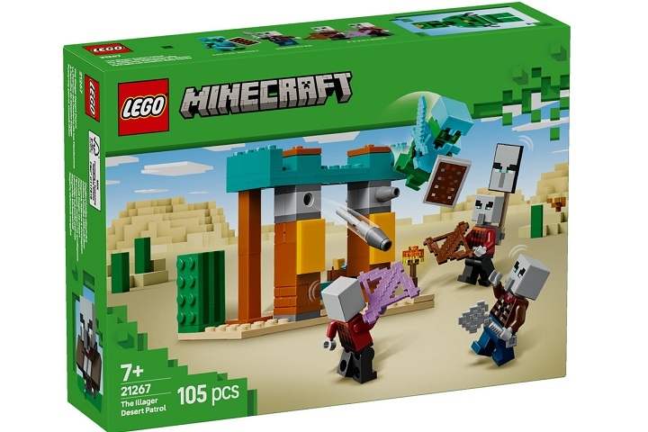 21267 LEGO MINECRAFT PUSTYNNY PATROL ZŁOSADNIKÓW